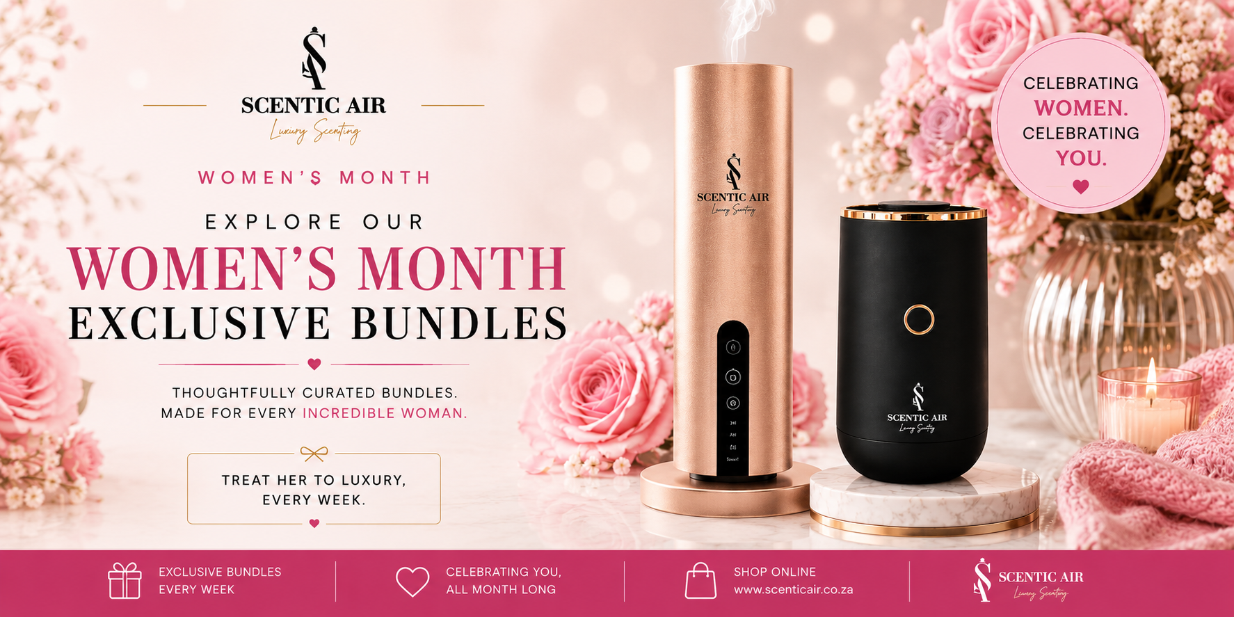 Scentic Air Women's Month Exclusive Bundles